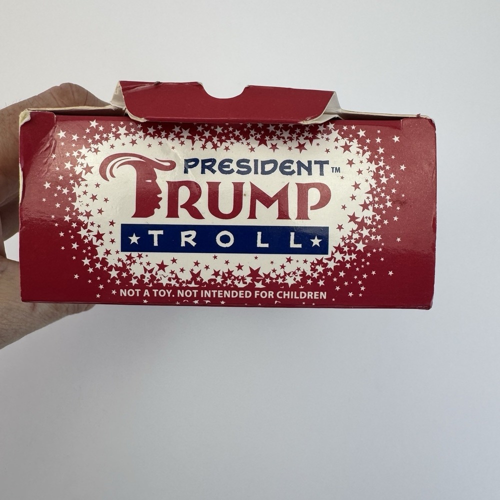 President Donald Trump Troll - Hair to the Chief Collectible Doll Toy - NEW MAGA - Picture 6 of 8